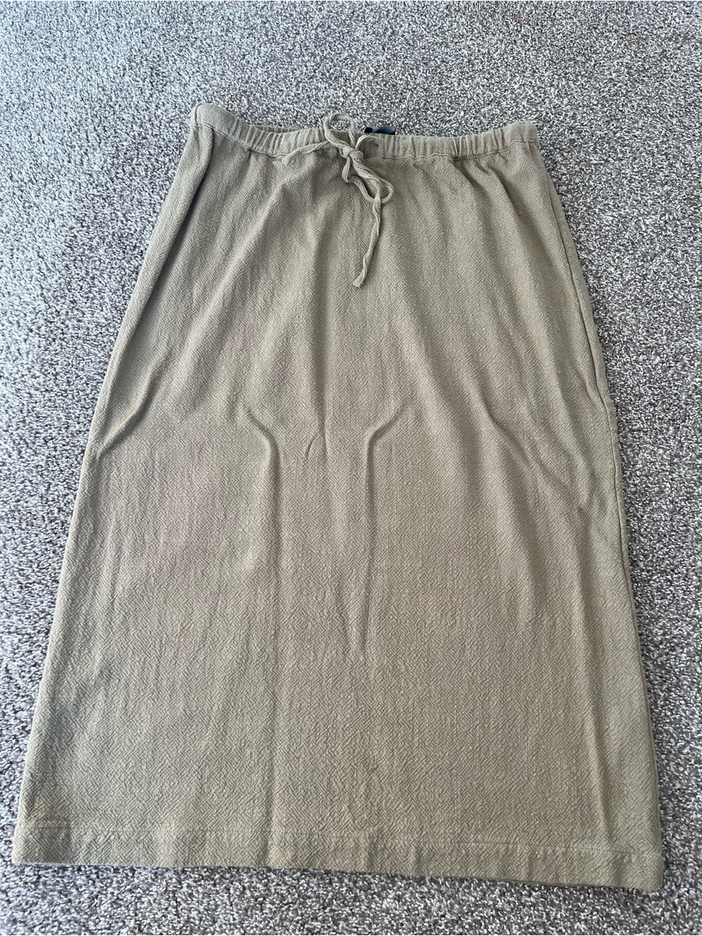Frank & Oak linen blend skirt